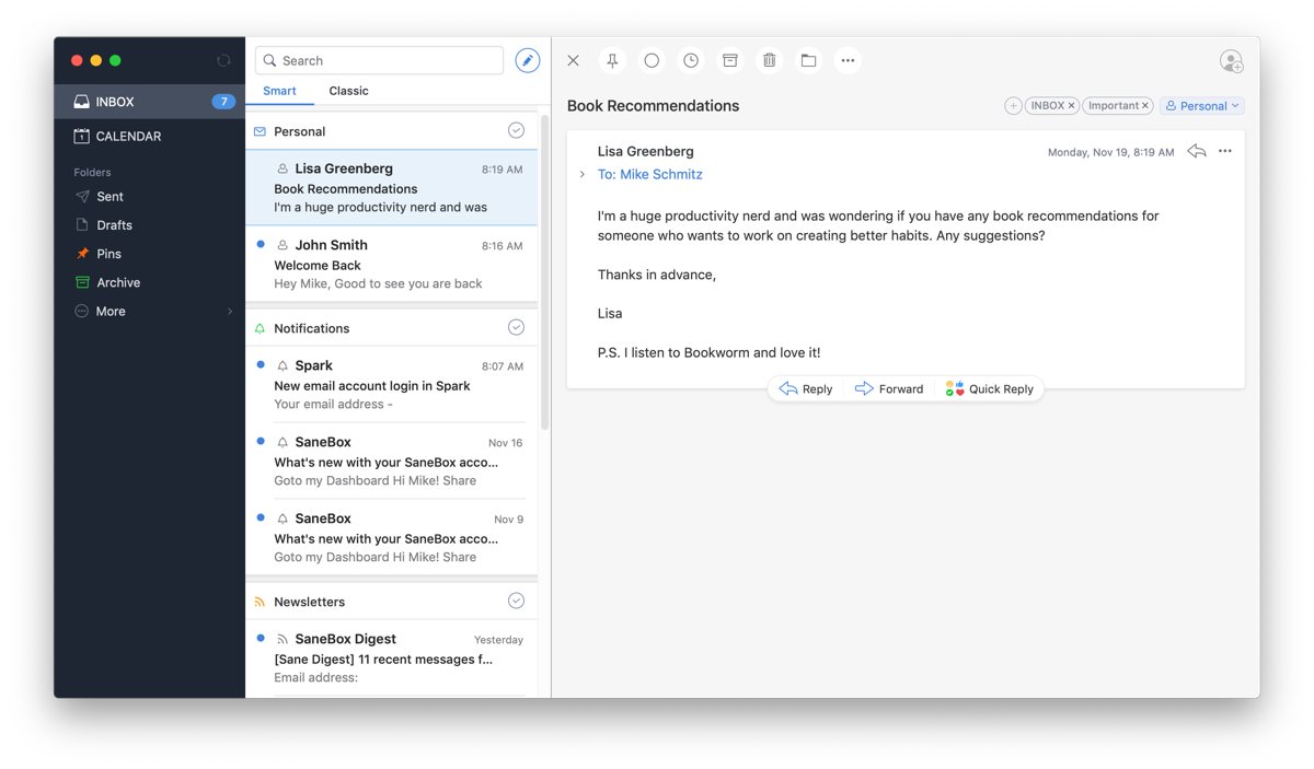 Spark Email For Mac