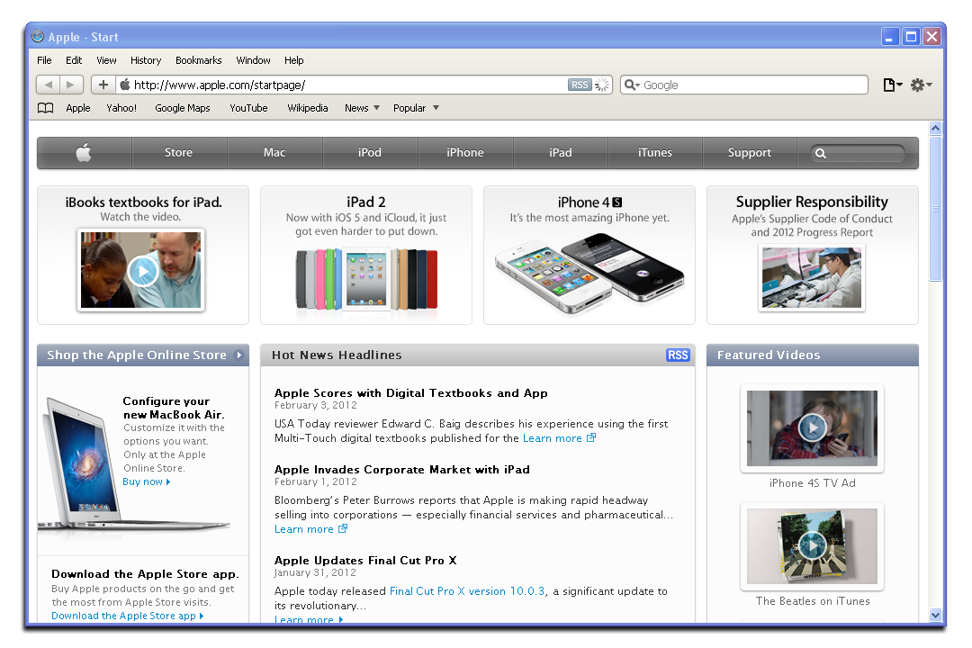 What is the latest version of safari for mac os x 10.6.8